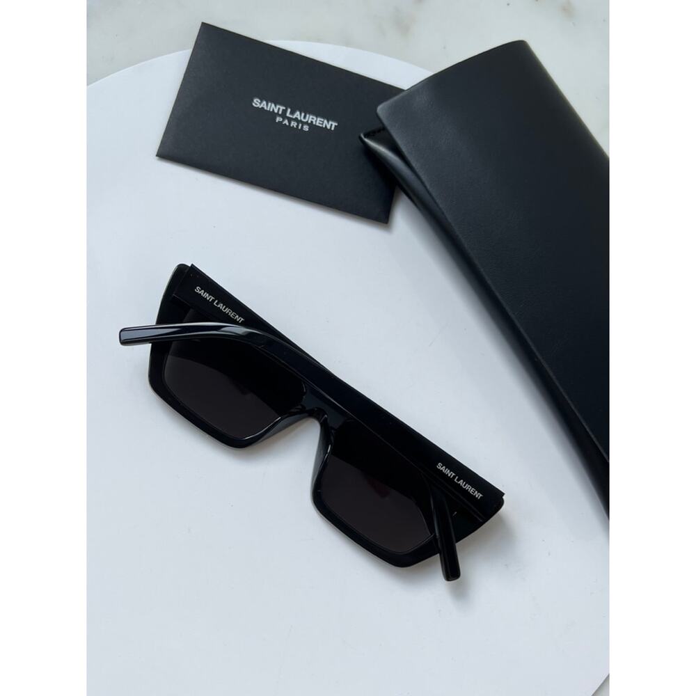 NEW Saint Laurent SL276 Mica Sunglasses in Black - Picture 5 of 10